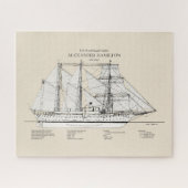 USCGC Alexander Hamilton wix-272 - SBD Puzzle (Horizontal)