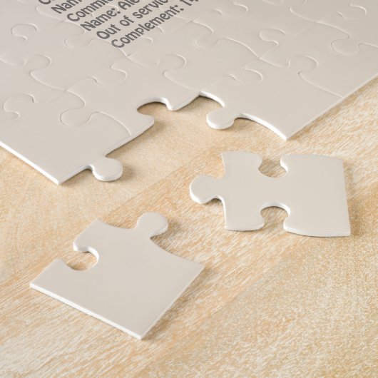 USCGC Alexander Hamilton wix-272 - SBD Puzzle (Seite)