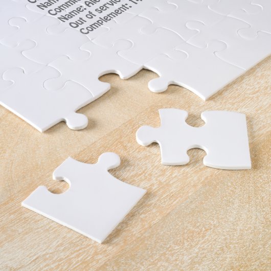 USCGC Alexander Hamilton wix-272 - SBD Puzzle (Seite)