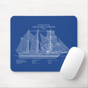 USCGC Alexander Hamilton WIX-272 – USA Mousepad