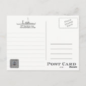 USCGC BIBB WPG-31/WHEC-31 CUTTER POSTKARTE (Rückseite)