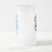 USCGC Blackfin WPB-87317 Mattglas Bierglas (Mittel)