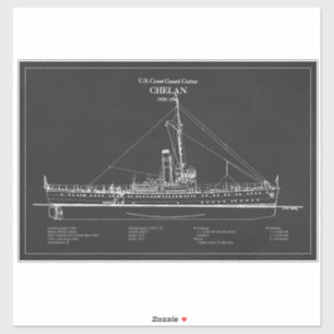 USCGC Chelan - ABD Aufkleber