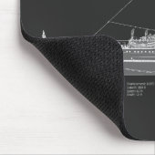 USCGC Chelan - ABD Mousepad (Ecke)