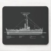 USCGC Chelan - ABD Mousepad (Vorne)