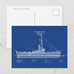 USCGC Chelan - ABD Postkarte