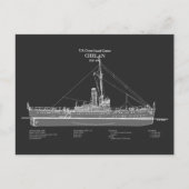 USCGC Chelan - ABD Postkarte (Vorderseite)