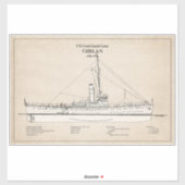 USCGC Chelan - SBD Aufkleber (Blatt)