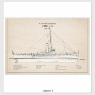 USCGC Chelan - SBD Aufkleber