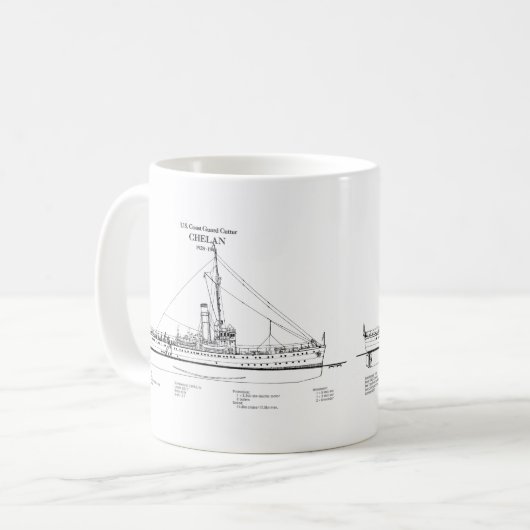 USCGC Chelan - SBD Kaffeetasse (Vorderseite Links)