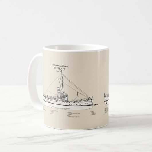 USCGC Chelan - SBD Kaffeetasse (Vorderseite Links)
