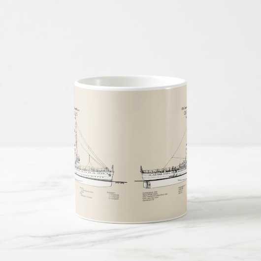USCGC Chelan - SBD Kaffeetasse (Mittel)