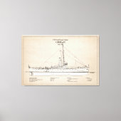 USCGC Chelan - SBD Leinwanddruck (Vorderseite)