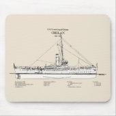 USCGC Chelan - SBD Mousepad (Vorne)