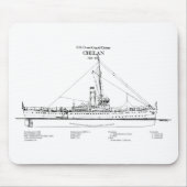 USCGC Chelan - SBD Mousepad (Vorne)