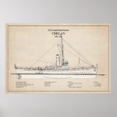 USCGC Chelan - SBD Poster (Vorne)
