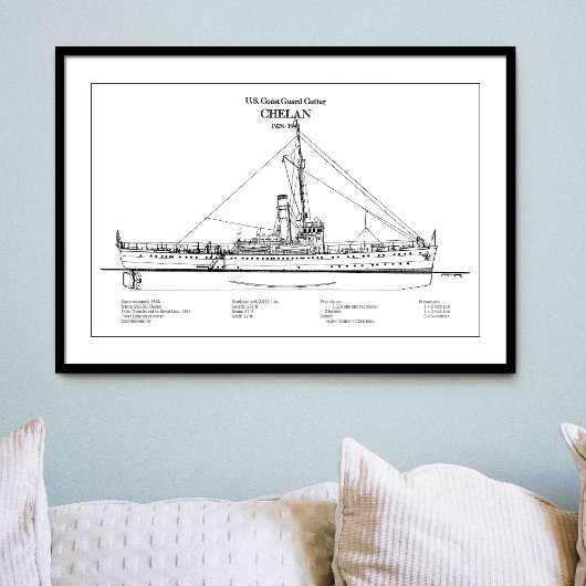 USCGC Chelan - SBD Poster
