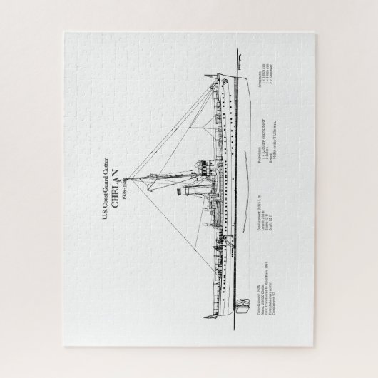 USCGC Chelan - SBD Puzzle (Vertikal)