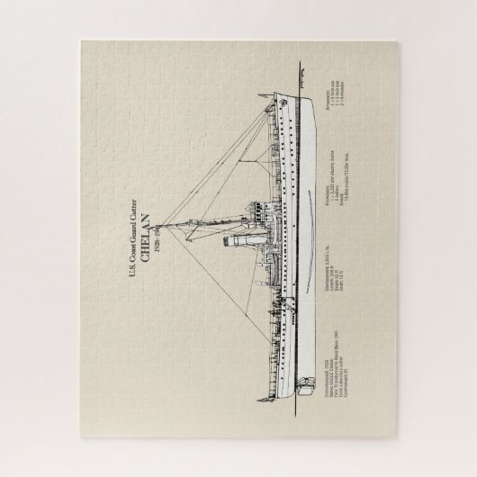 USCGC Chelan - SBD Puzzle (Vertikal)