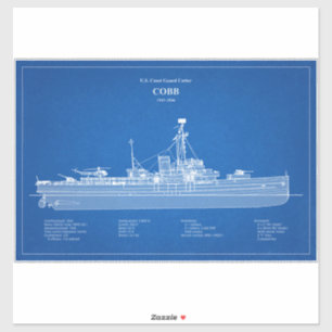 USCGC Cobb wpg-181 - ABD Aufkleber