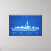USCGC Cobb wpg-181 - ABD Leinwanddruck (Vorderseite)