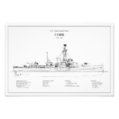 USCGC Cobb wpg-181 - BD Fotodruck (Vorne)