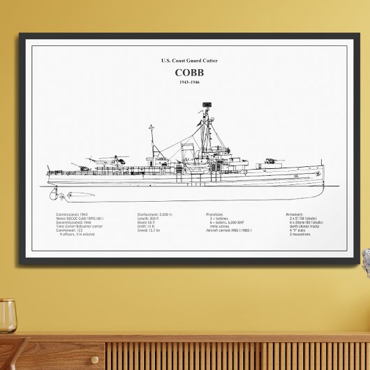 USCGC Cobb wpg-181 - BD Fotodruck