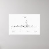 USCGC Cobb wpg-181 - BD Leinwanddruck (Vorderseite)