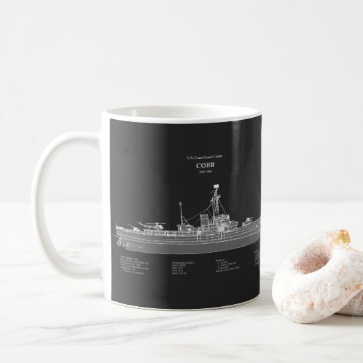 USCGC Cobb wpg-181 - PD Kaffeetasse (Mit Donut)
