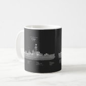 USCGC Cobb wpg-181 - PD Kaffeetasse (Vorderseite Links)
