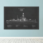 USCGC Cobb wpg-181 - PD Leinwanddruck (Insitu (Holzboden))