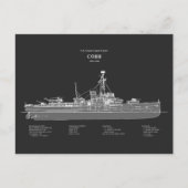 USCGC Cobb wpg-181 - PD Postkarte (Vorderseite)