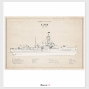 USCGC Cobb wpg-181 - SBD Aufkleber