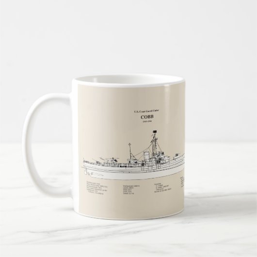 USCGC Cobb wpg-181 - SBD Kaffeetasse (Links)