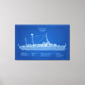 USCGC Duane wpg-33 - ABD Leinwanddruck (Vorderseite)