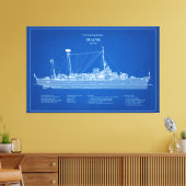 USCGC Duane wpg-33 - ABD Leinwanddruck (Insitu (Wohnzimmer))