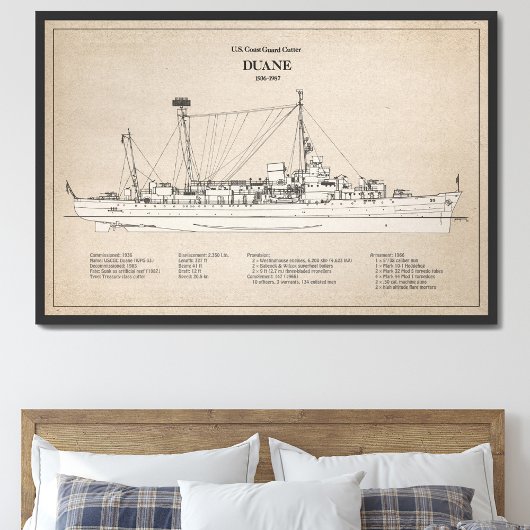 USCGC Duane wpg-33 - SBD Fotodruck