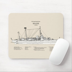 USCGC Duane wpg-33 - SBD Mousepad