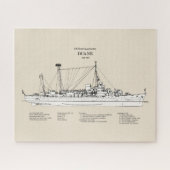 USCGC Duane wpg-33 - SBD Puzzle (Horizontal)