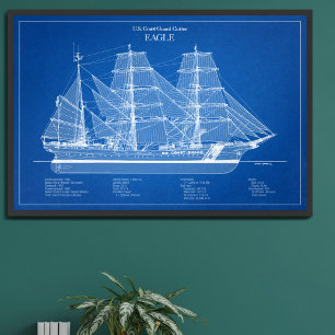 USCGC Eagle wix-327 - ABD Fotodruck