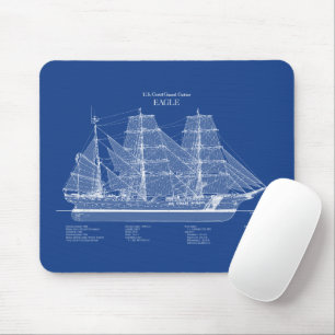 USCGC Eagle wix-327 - ABD Mousepad