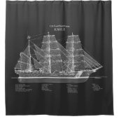 USCGC Eagle wix-327 - PD Duschvorhang (Vorderseite)