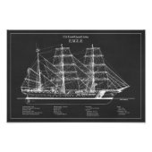 USCGC Eagle wix-327 - PD Fotodruck (Vorne)