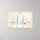 USCGC Eagle wix-327 - SBD Leinwanddruck (Vorderseite)