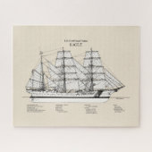 USCGC Eagle wix-327 - SBD Puzzle (Horizontal)