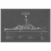 USCGC Eastwind Waggb-279 - ABD Aufkleber (Vorderseite)