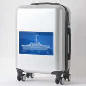 USCGC Eastwind Waggb-279 - ABD Aufkleber (Koffer)