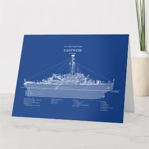 USCGC Eastwind Waggb-279 - ABD Dankeskarte