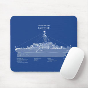 USCGC Eastwind Waggb-279 - ABD Mousepad