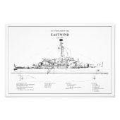USCGC Eastwind Waggb-279 - BD Fotodruck (Vorne)